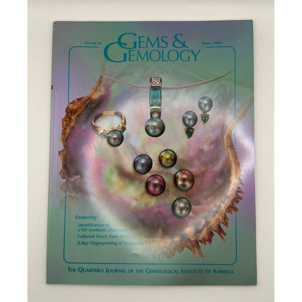 GIA Gems & Gemology Magazine Lot 11 Issues 2003-2008 Diamonds Pearls Jewelry